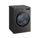Lg SECADORA A GAS DE CARGA FRONTAL 22KG NEGRO THINQ DF74BFXS6